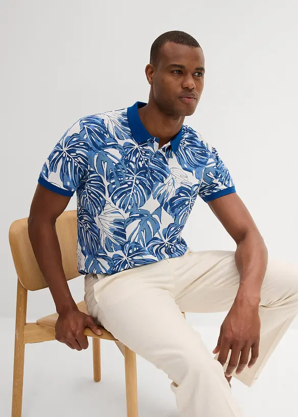 Piqué poloshirt van biologisch katoen, bonprix