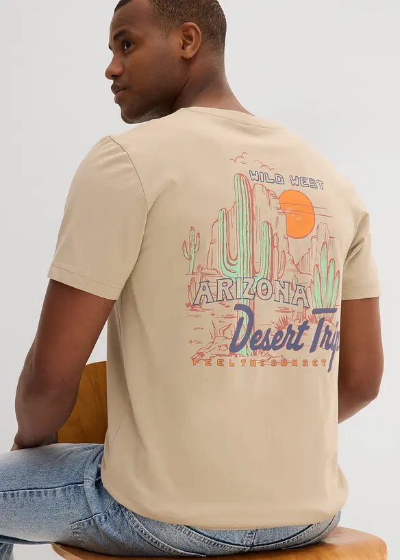 T-shirt van puur biologisch katoen, bonprix