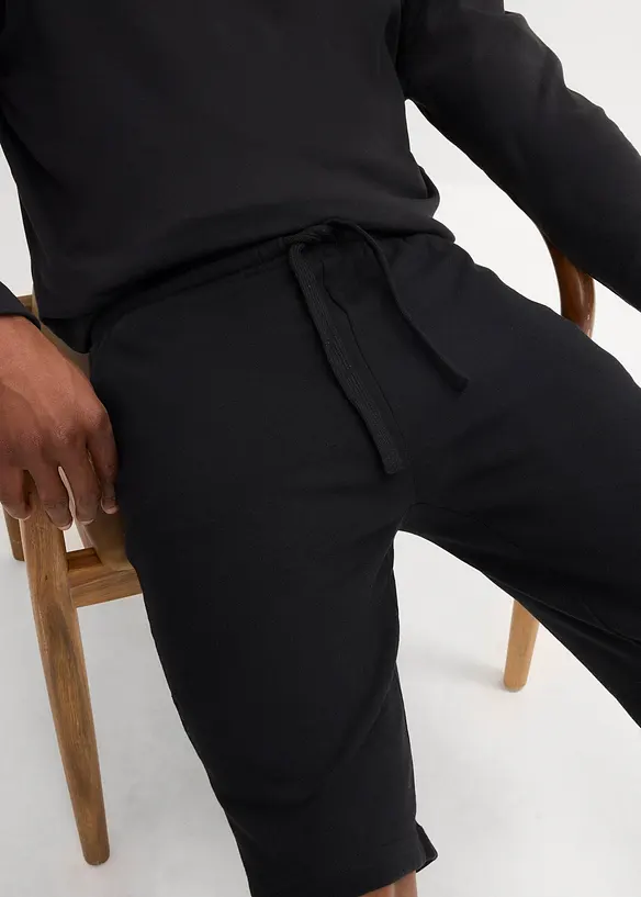 Sweat bermuda (set van 2), bonprix