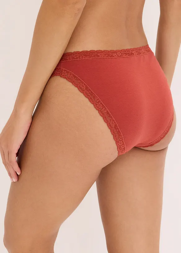 Slip met kant (set van 5), bonprix