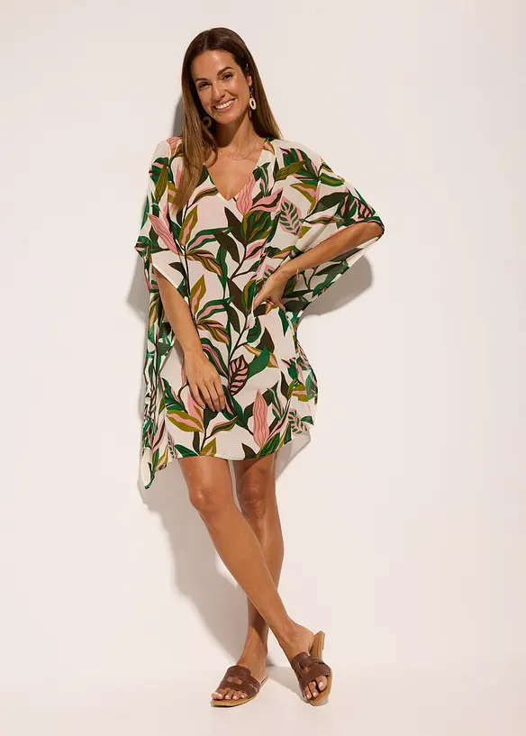 Chiffon strandtuniek, bonprix