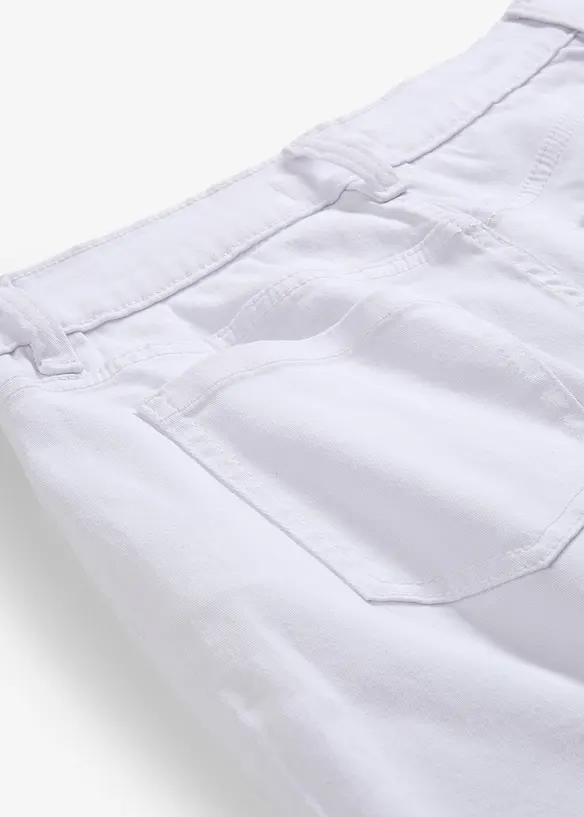 High waist short van twill, bonprix