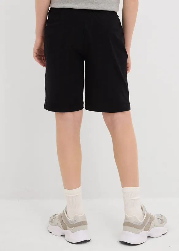 Jersey bermuda van biologisch katoen (set van 2), bonprix