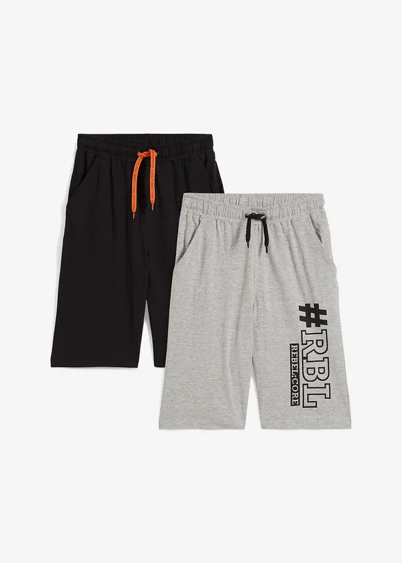 Jongens shirt bermuda (set van 2), bonprix