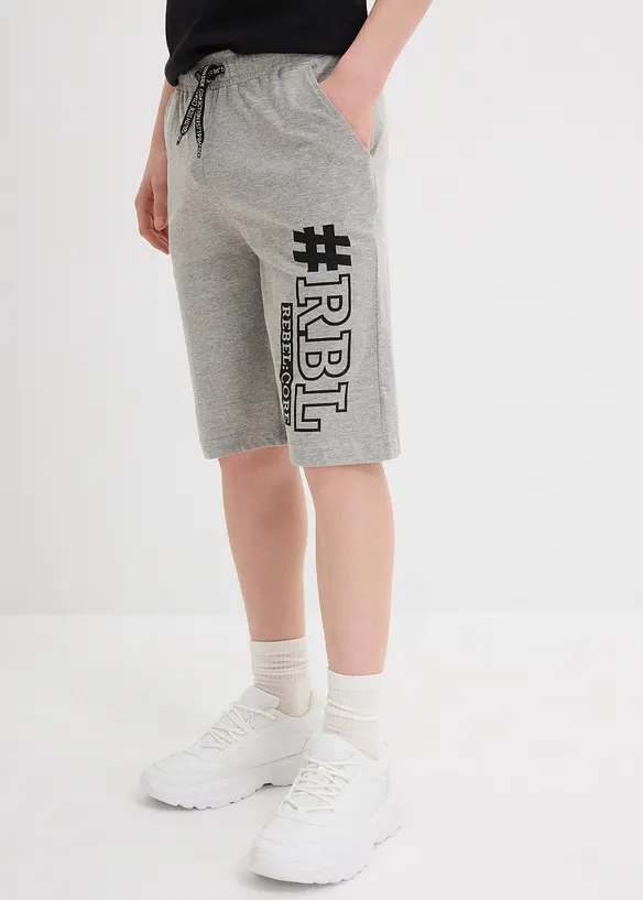 Jongens shirt bermuda (set van 2), bonprix