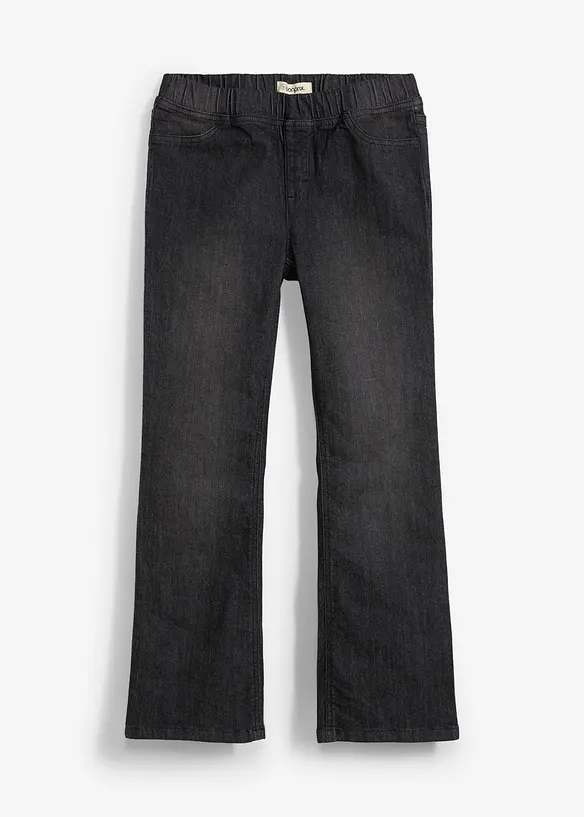 Jegging mid waist, flared, bonprix
