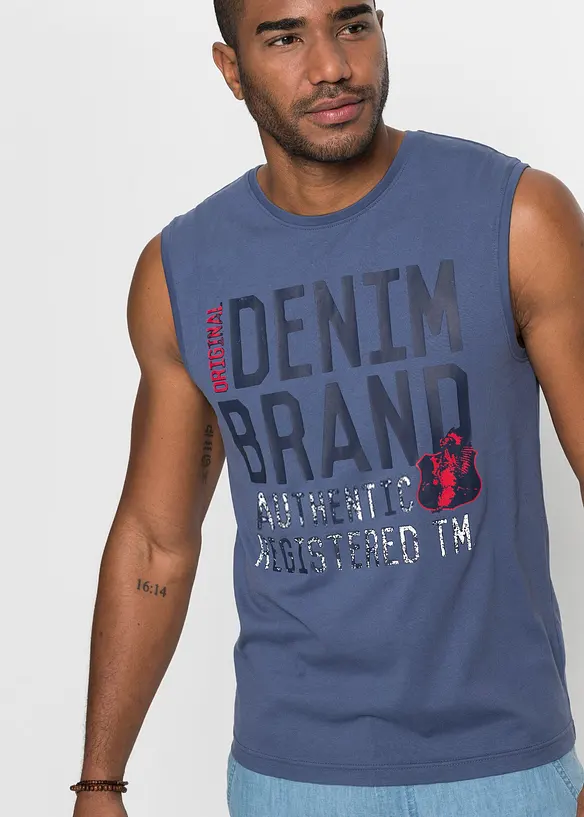 Muscle shirt van puur katoen (set van 2), bonprix