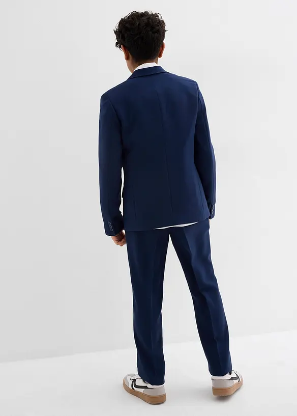 Colbert, broek, overhemd, stropdas (4-dlg. pak), bonprix