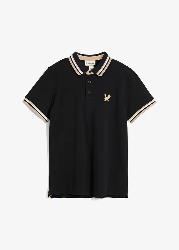 Piqué poloshirt van biologisch katoen, bonprix