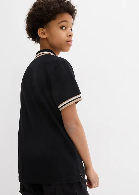 Piqué poloshirt van biologisch katoen, bonprix