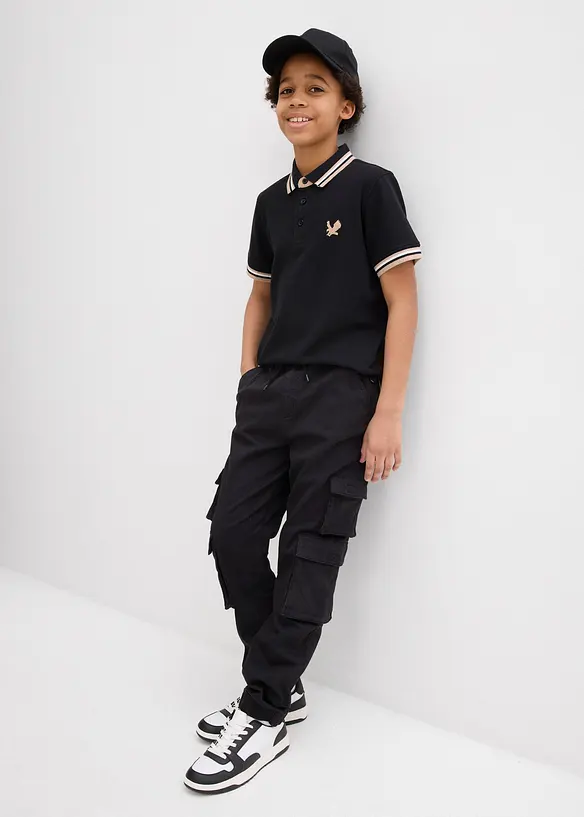 Piqué poloshirt van biologisch katoen, bonprix