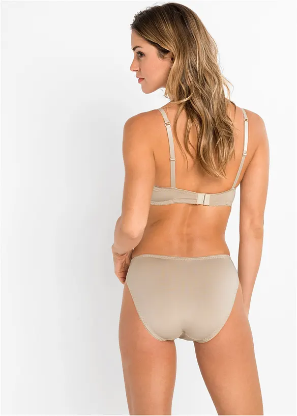 Beugel bh met delicaat kant (set van 3), bonprix