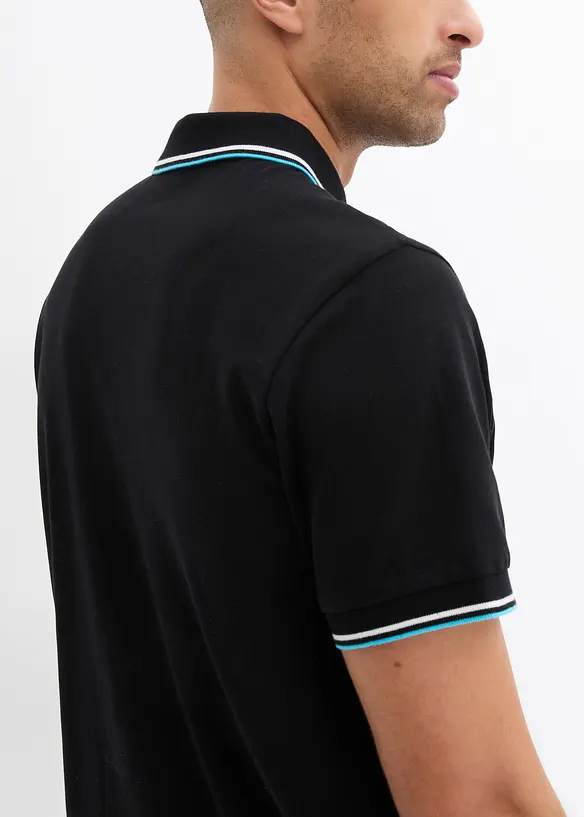 Piqué poloshirt van biologisch katoen, bonprix