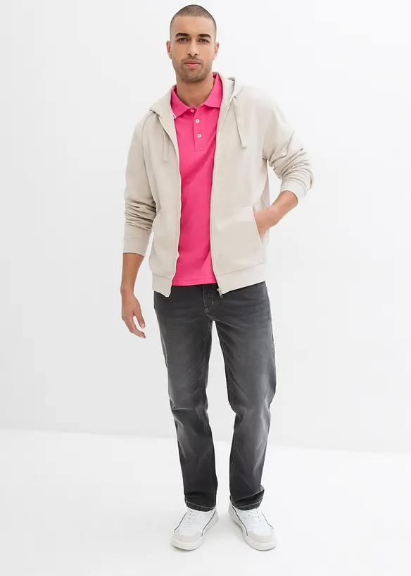 Piqué poloshirt van biologisch katoen, bonprix