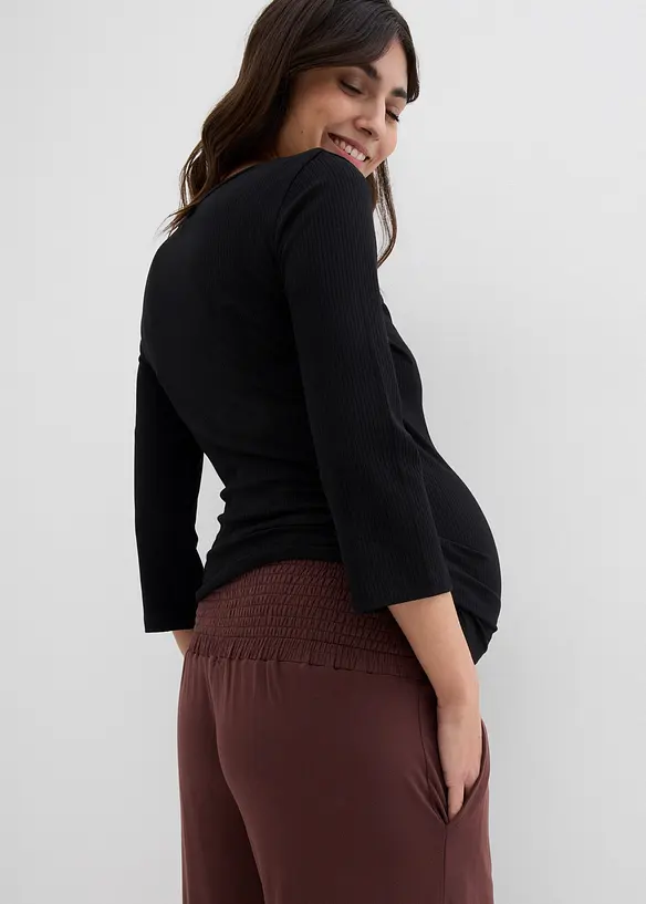 Zwangerschaps culotte van zacht viscose, loose fit, bonprix