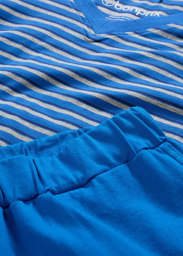 Shortama met V-hals, bonprix