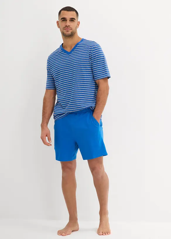 Shortama met V-hals, bonprix