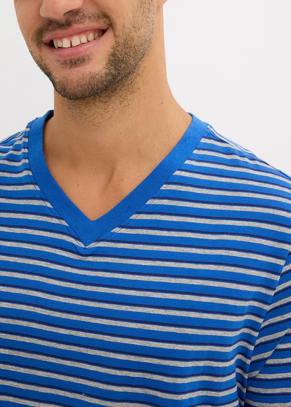 Shortama met V-hals, bonprix