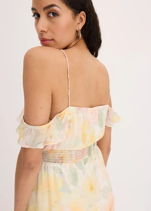 Gedessineerde maxi jurk, bonprix