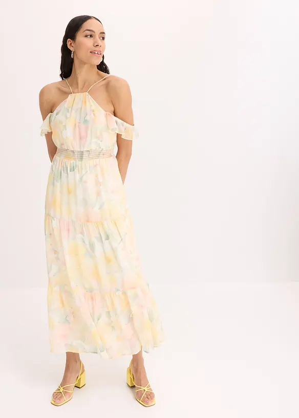 Gedessineerde maxi jurk, bonprix