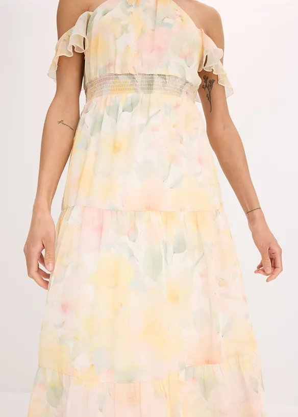 Gedessineerde maxi jurk, bonprix