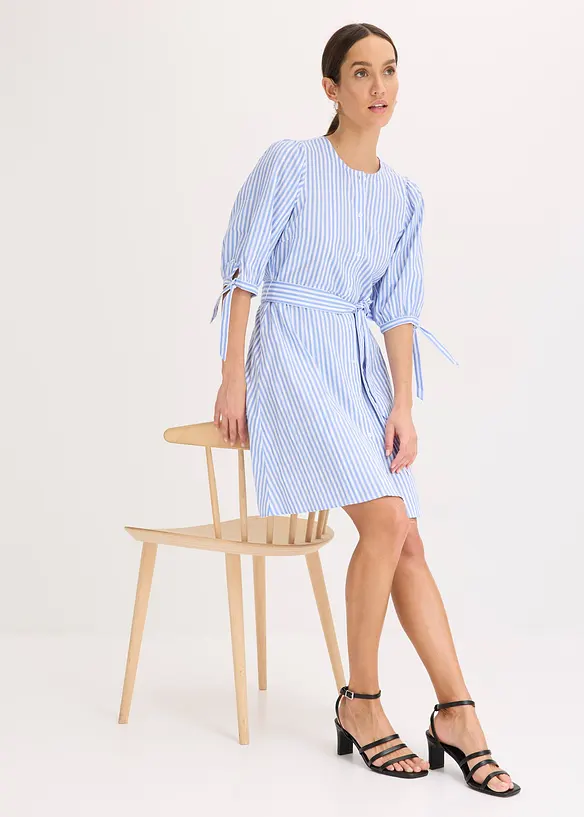 Gestreepte jurk, bonprix