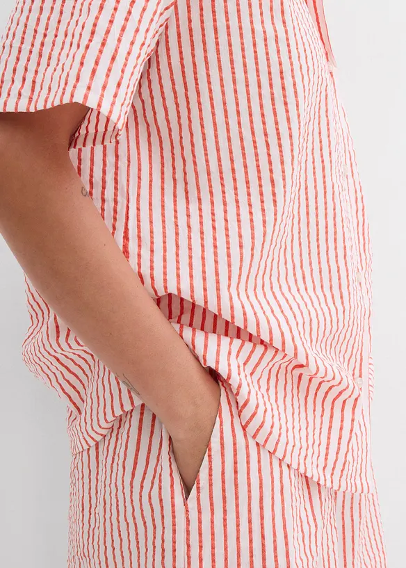 Overhemdblouse van katoen, bonprix