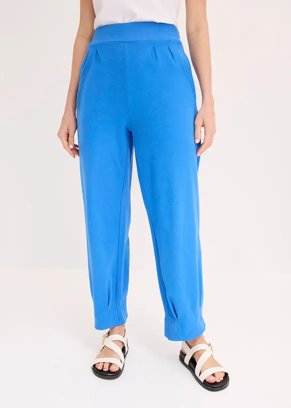 Jersey broek van biologisch katoen, bonprix