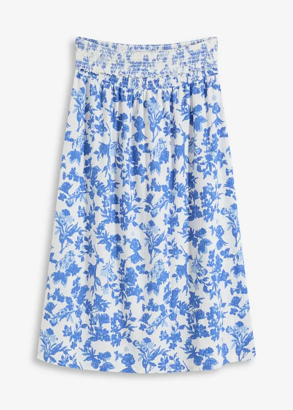 Jersey rok met brede tailleband, bonprix