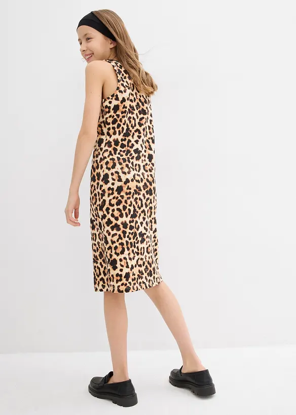 Jersey jurk (set van 2) gemaakt van puur biologisch katoen, bonprix
