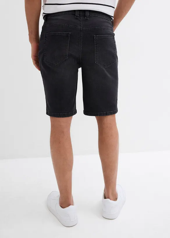 Stretch jeans bermuda, regular fit (set van 2), bonprix