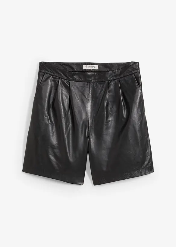 Leren broek van nappaleer, bonprix