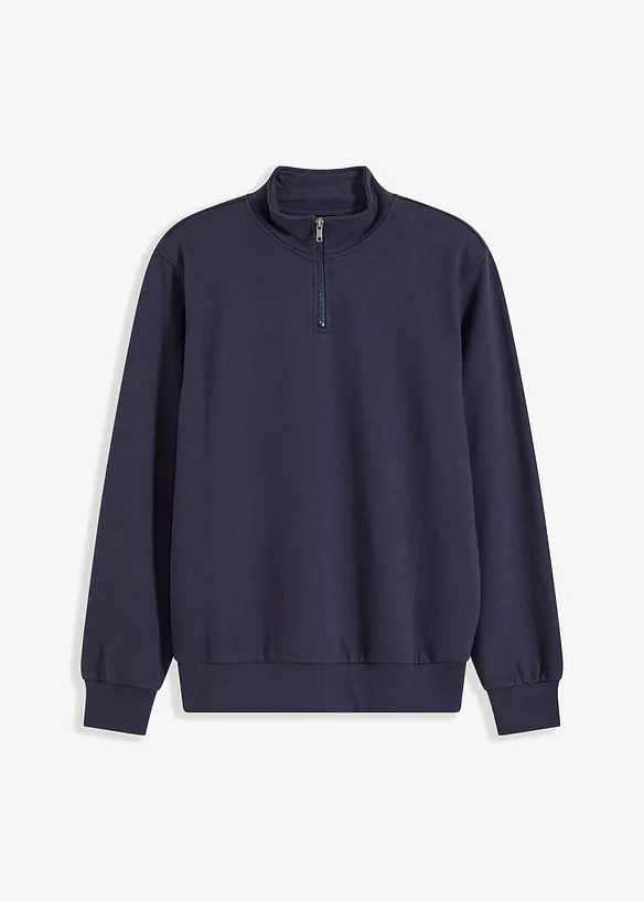 Sweater met troyer kraag, bonprix