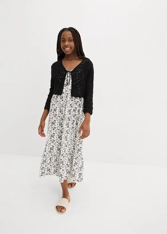 Gebreide bolero met 3/4 mouwen, bonprix