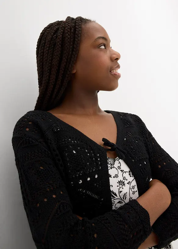 Gebreide bolero met 3/4 mouwen, bonprix