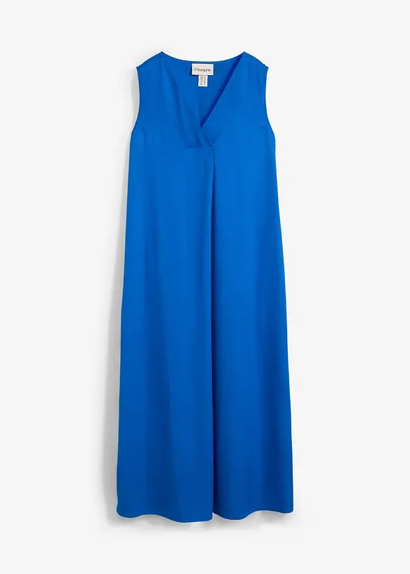 Jurk met spaghettibandjes van soepele viscose, bonprix