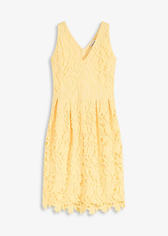 Jurk met guipure kant, bonprix