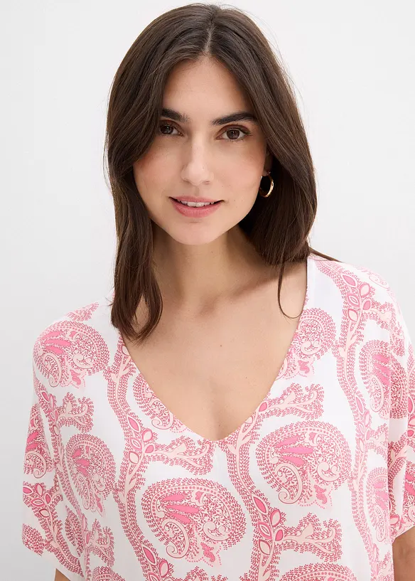 Shirtjurk in een soepele viscose-eleastanmix, bonprix