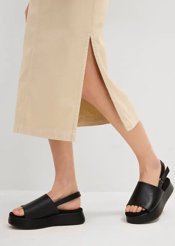 Twill rok van puur katoen, bonprix