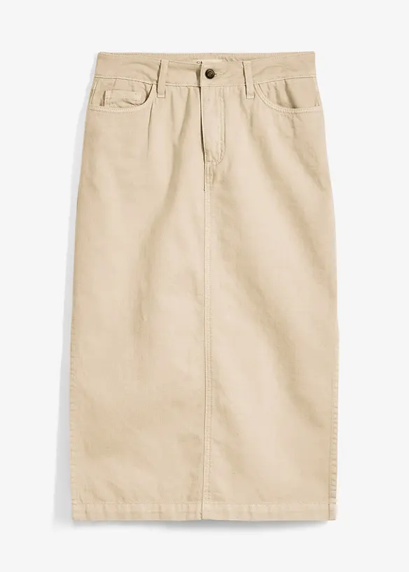 Twill rok van puur katoen, bonprix