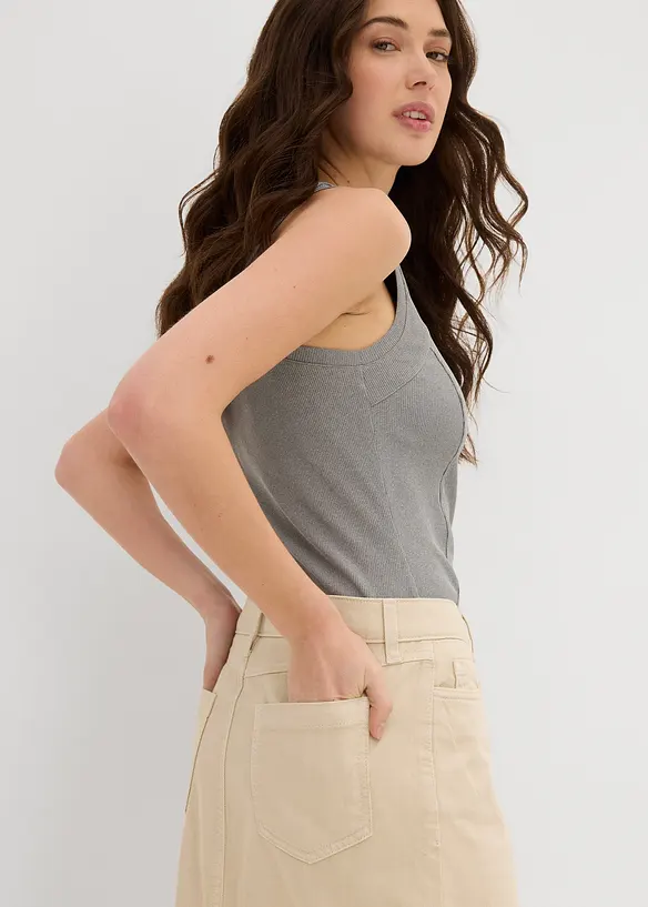 Twill rok van puur katoen, bonprix