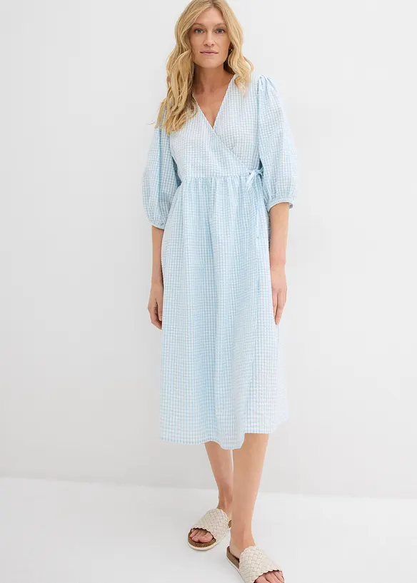 Wikkeljurk van gestructureerd materiaal, bonprix