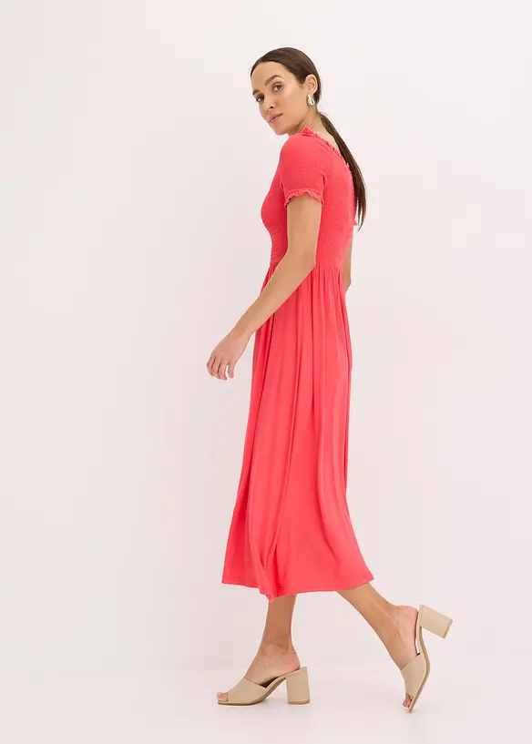 Midi jurk met smok, bonprix