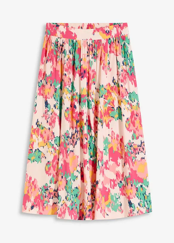 Gedessineerde midi rok, bonprix