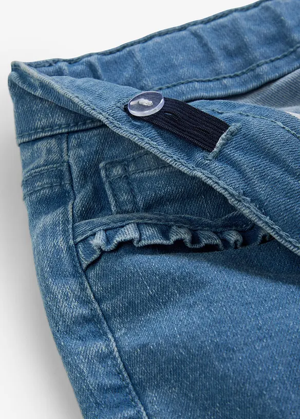 Stretch jeans mid waist, tapered, bonprix