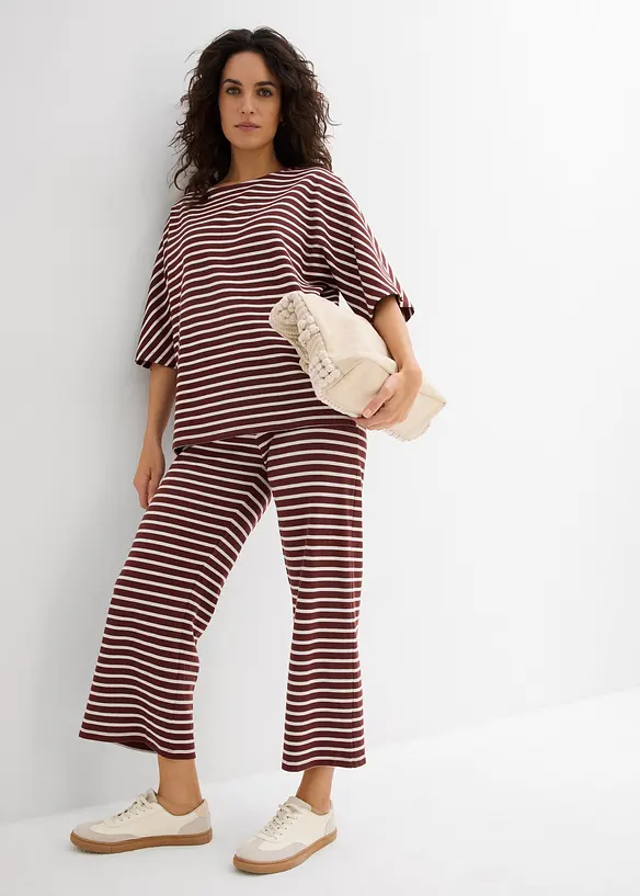 Oversized sweater van katoen, bonprix