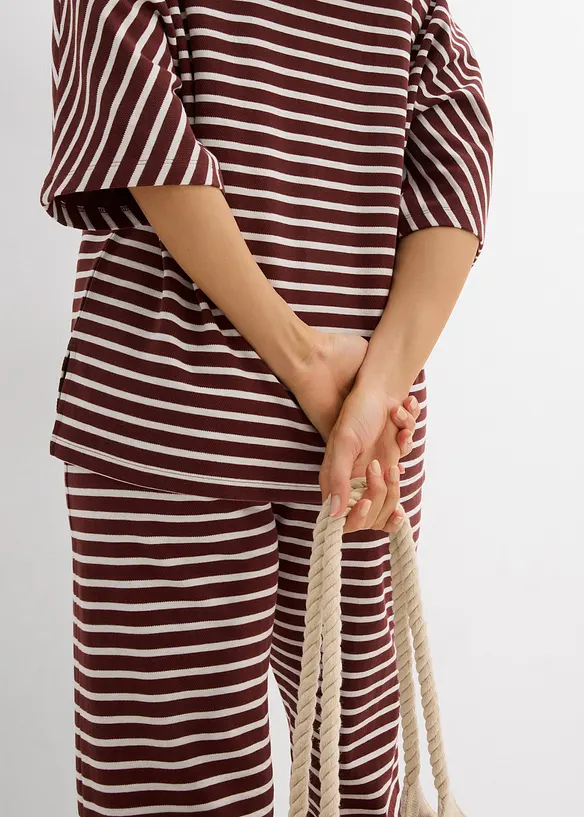 Oversized sweater van katoen, bonprix
