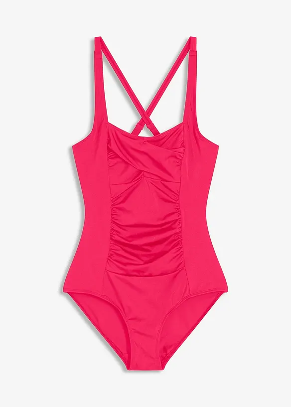 Corrigerend badpak met glanzend materiaal, medium corrigerend, bonprix