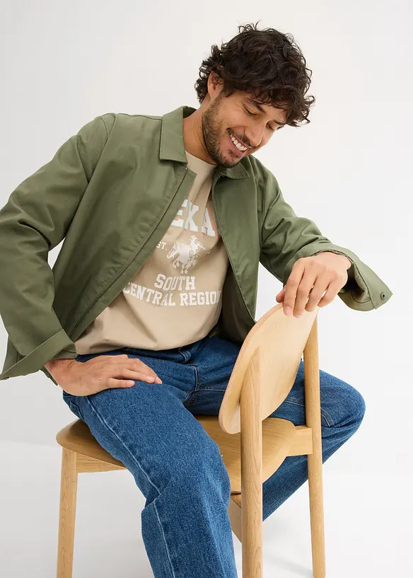 T-shirt van biologisch katoen, bonprix