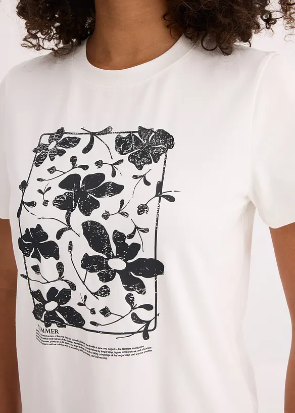T-shirt met placement-print, bonprix